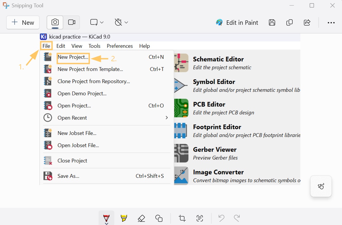 Extracted template files